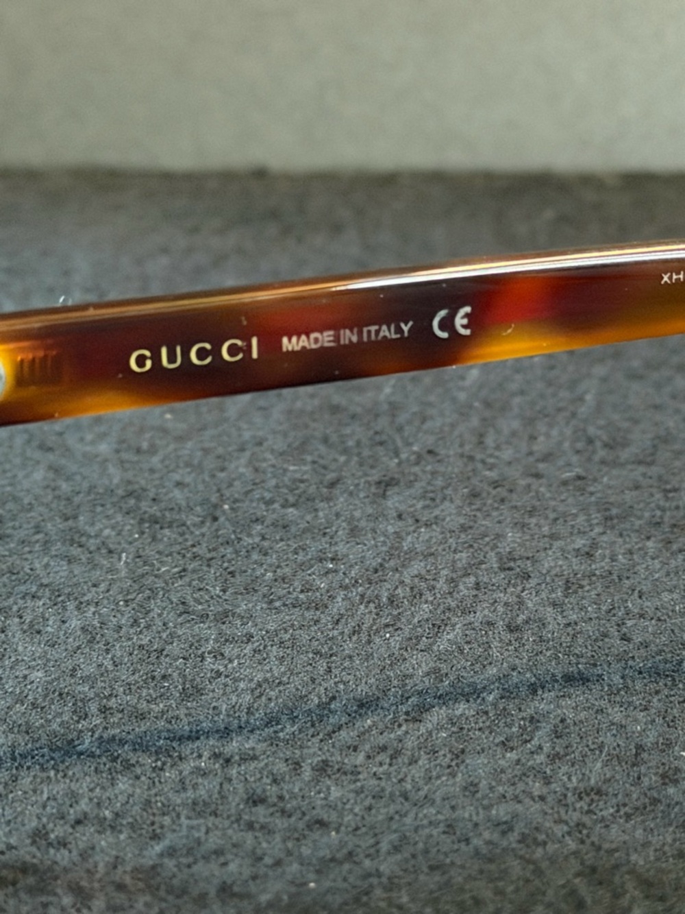Gucci Clear Frame Glasses - Authentic Embossed - Picture 2 of 14